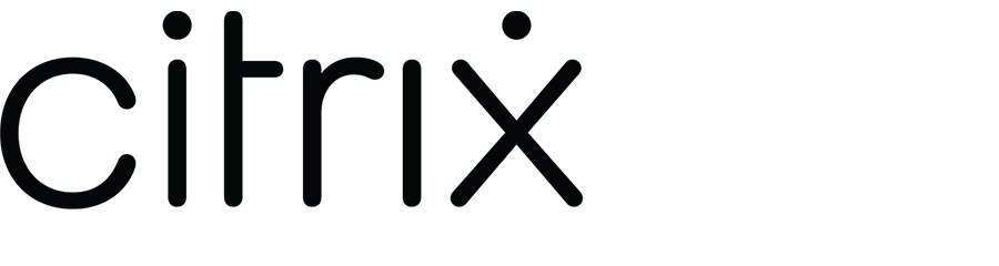 Das Citrix Logo besteht aus dem Schriftzug seines Namens. Das Punkt des zweiten I´s befindet sich mittig über dem X